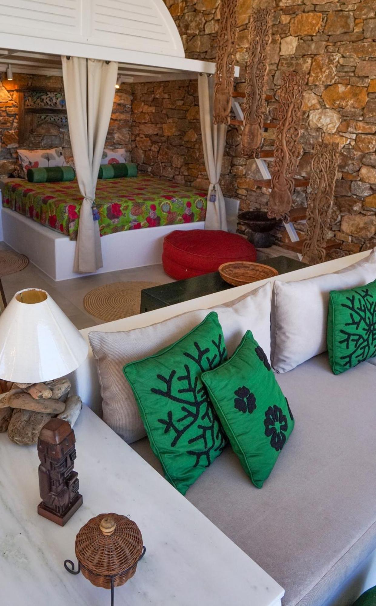 Villa Zen Dans Le Bleu Ermupoli Exteriér fotografie