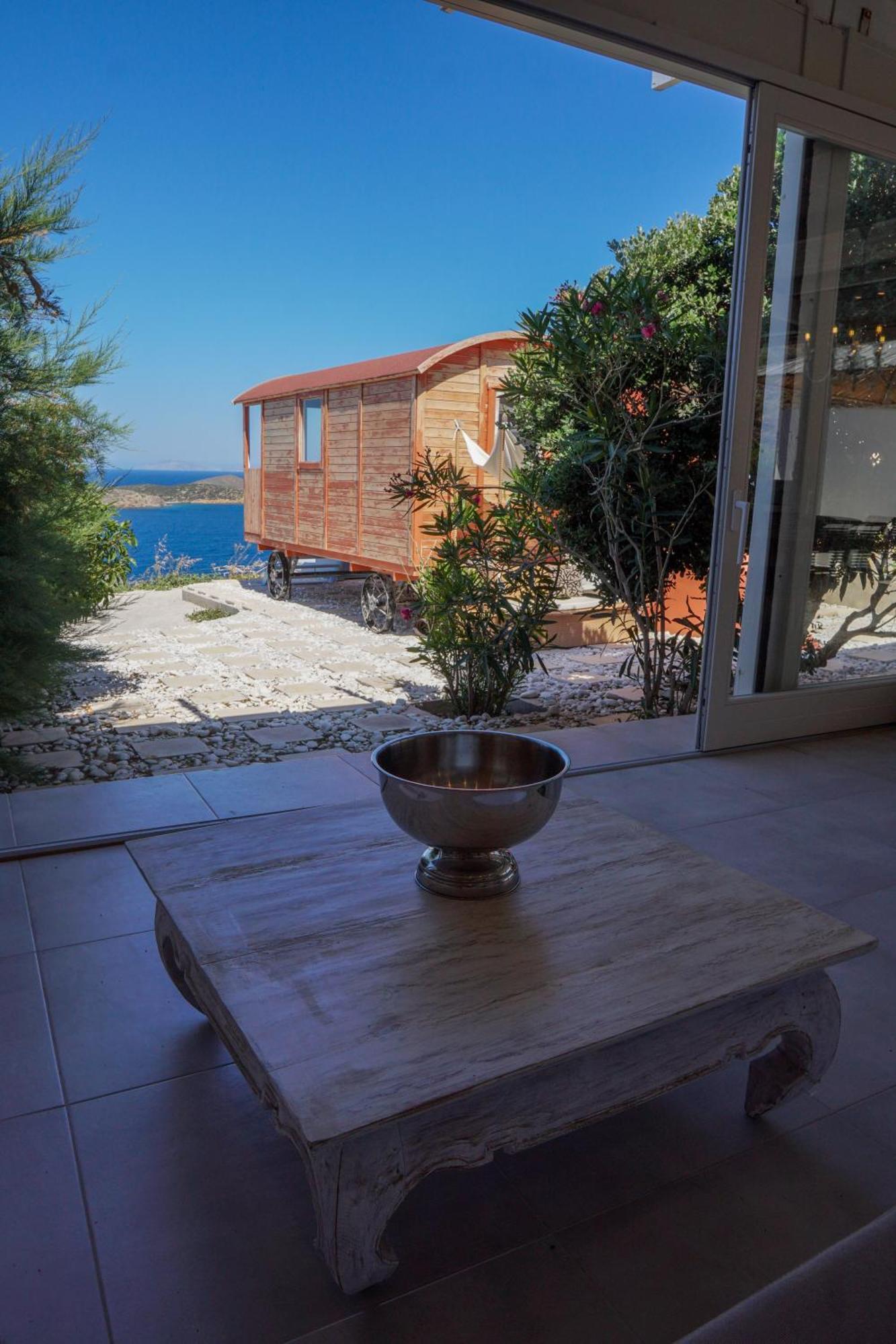 Villa Zen Dans Le Bleu Ermupoli Exteriér fotografie